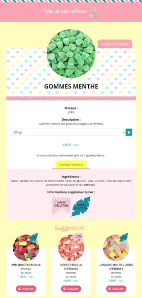 E-commerce sur mesure