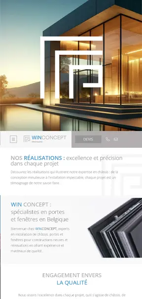 Win Concept, Vitrine