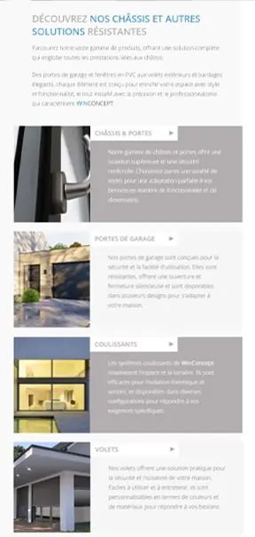 Site vitrine sur mesure